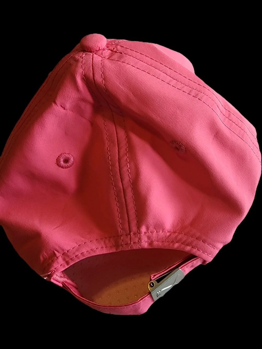Puma Pink Logo Baseball Cap